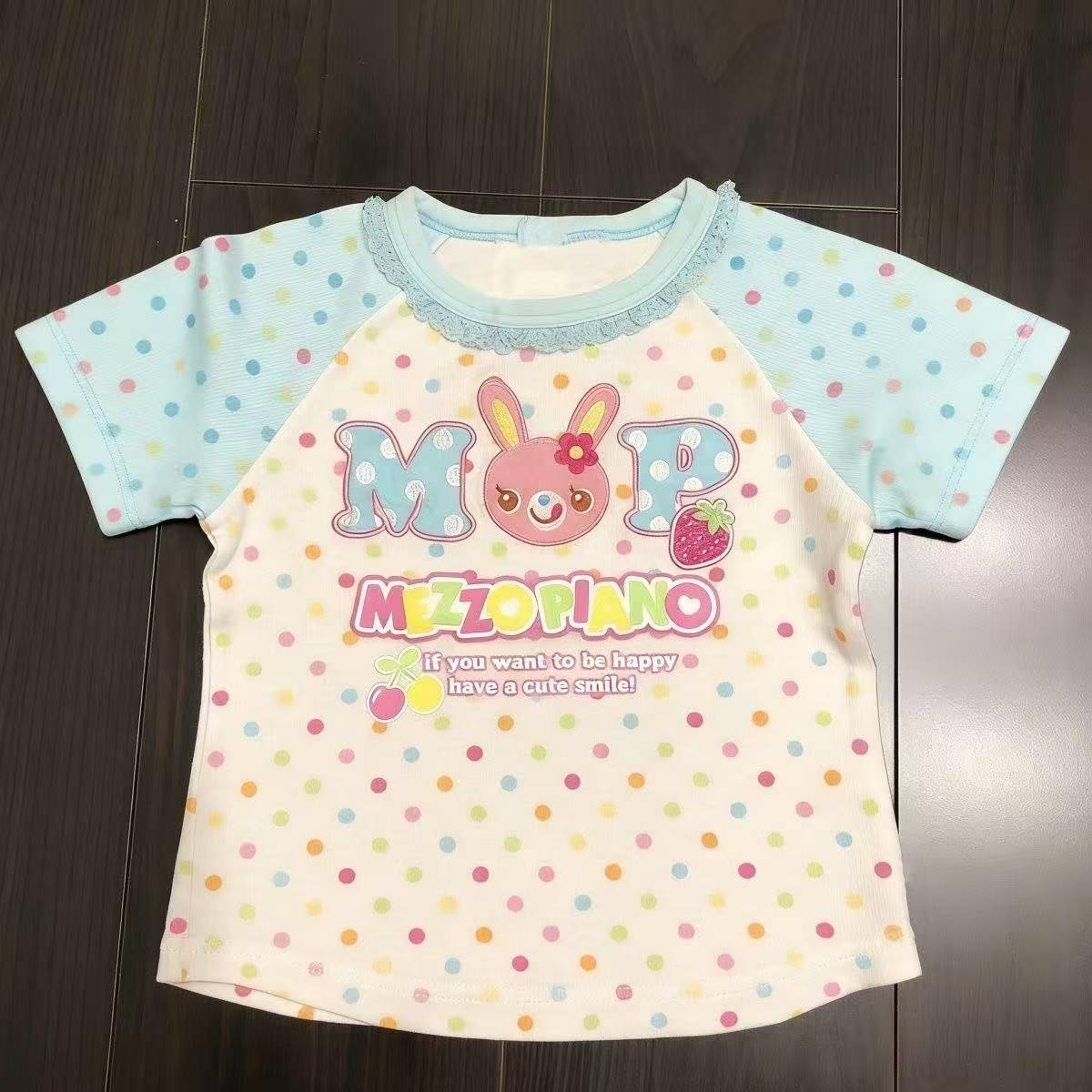 빈티지 카와이 귀여운 반팔 티셔츠 여성 Y2K 크롭탑  - Shirts 리뷰 및 가격