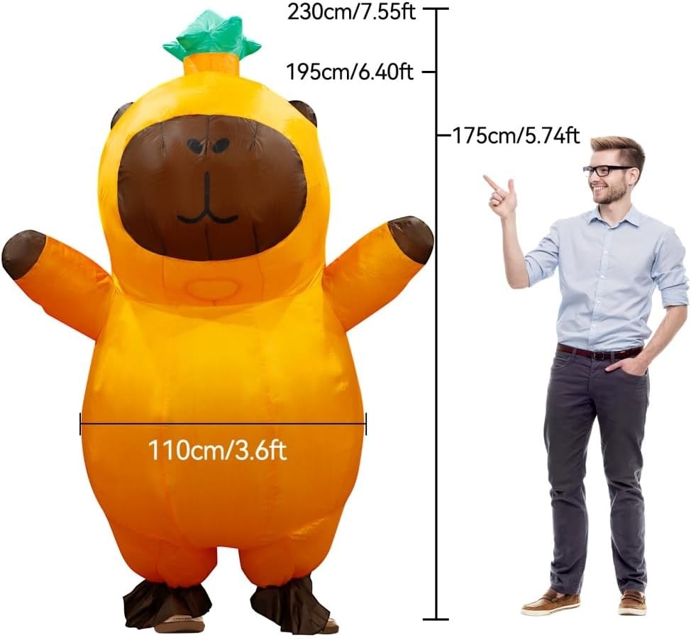 카피바라 풍선 의상(성인용), 재미있는 풍선 의상, 성 - Suits 리뷰 및 가격